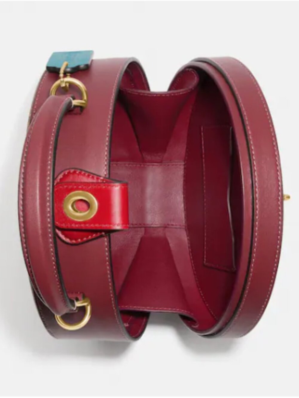 Coach Lunar New Year Circle Bag in Signature Canvas - Picture 15 of 16